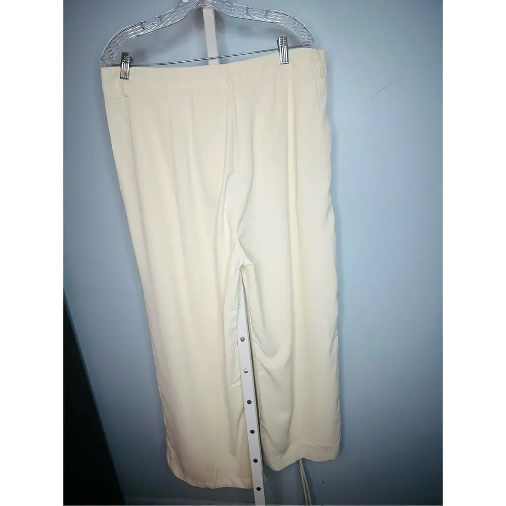 Cider Cream Wide Leg High-Waisted Pants - Picture 6 of 6